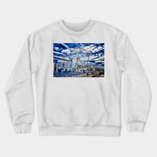 Ferris Wheel - Ocean City NJ Crewneck Sweatshirt